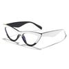 Transparent Computer Glasses Frame New Cat Eyes Eyewear Decorative Blocking Glasses  Women Men