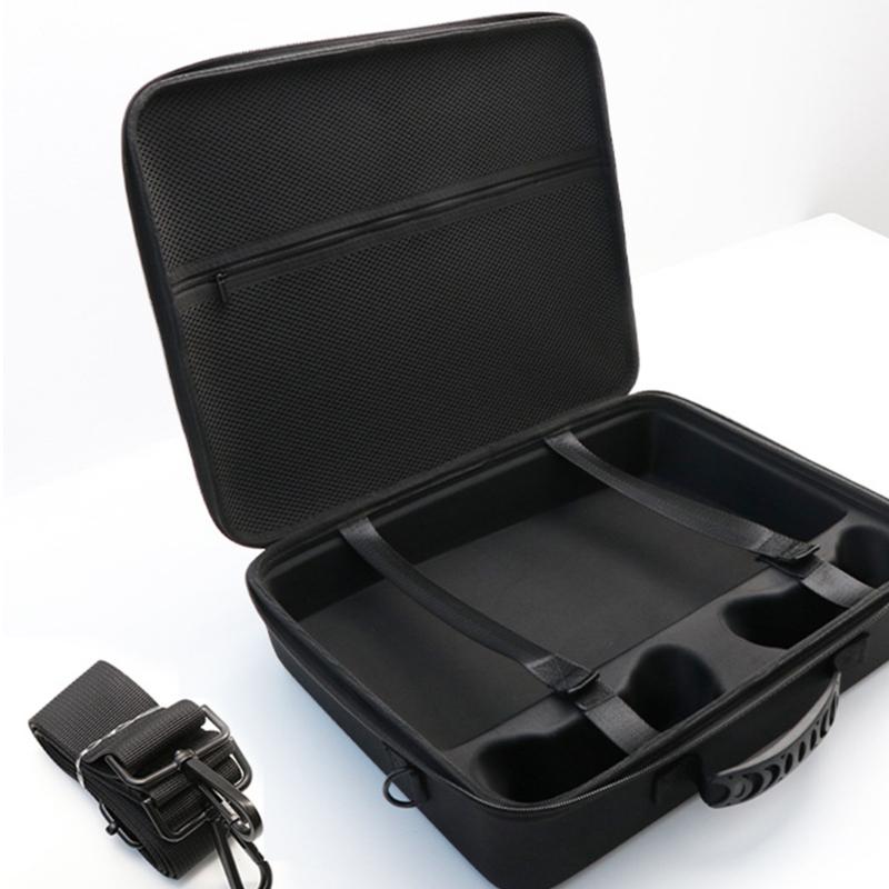 Travel Carrry Case for Slim Shockproof Organizers Bag Storing Console Controller Charging Base Disk Scratchproof Case