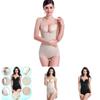 Ultra Thin Postpartum Shaping Bodysuit For Women With Firm Supportive Design And Comfortable Fit In Black And Skin Color