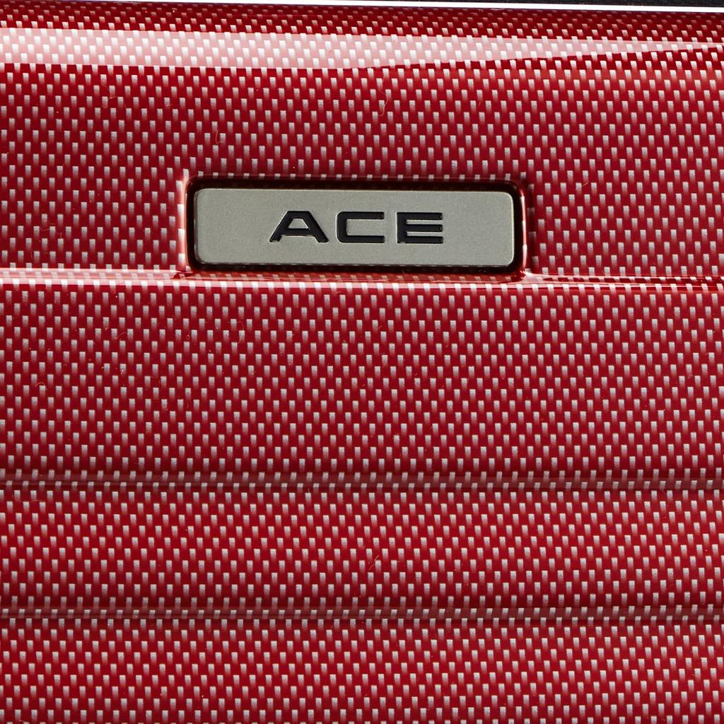 Kufr Reflection 21L noci kg Lze převážet na palubě Dvojitá kolečka 45 cm Červený uhlík [ACE] No.06786 1~2 2,4