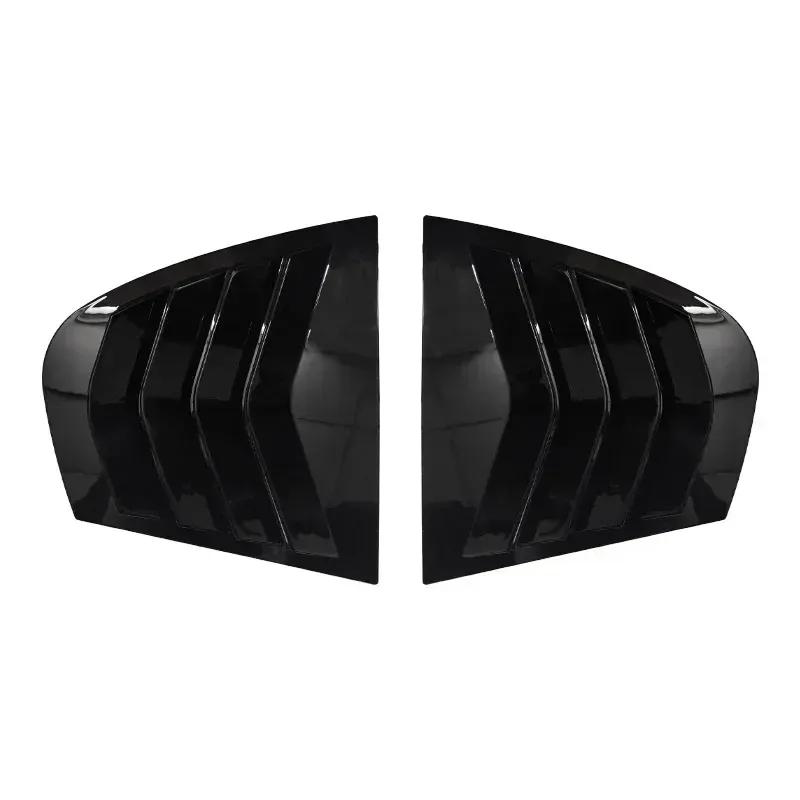 For BMW 3 Series E90 320i 323i 325i 330i M3 2005-2011 Car Rear Window Shutter Cover Trim Window Louver Side Vent Body kit