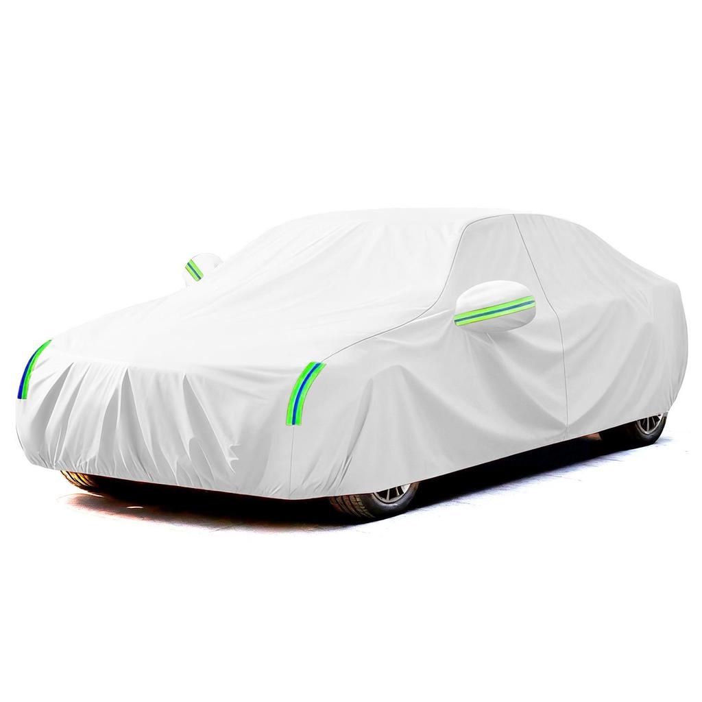 Thickened Oxford Car Cover: Full Protection & Heat Insulation with Cotton Layer