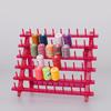 Sewing Thread Rack Holder, Thread Organizer Portable Shelf Spool Rack Spool Stand for Embroidery Hobbyists Jewelry Tailors