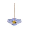 Modern Lotus Ceramic Incense Holder: Multi-Color Zen Tray for Home Aromatherapy and Study Decoration