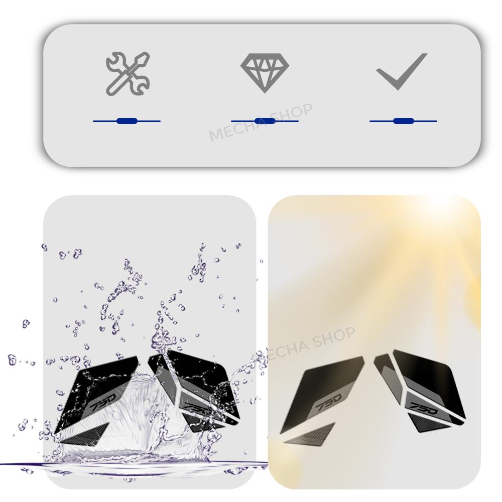 For X-ADV 750 XADV 750 2025- Storage Box Sticker Side Pad Sticker 3D Motorcycle Accessories Decal Kit