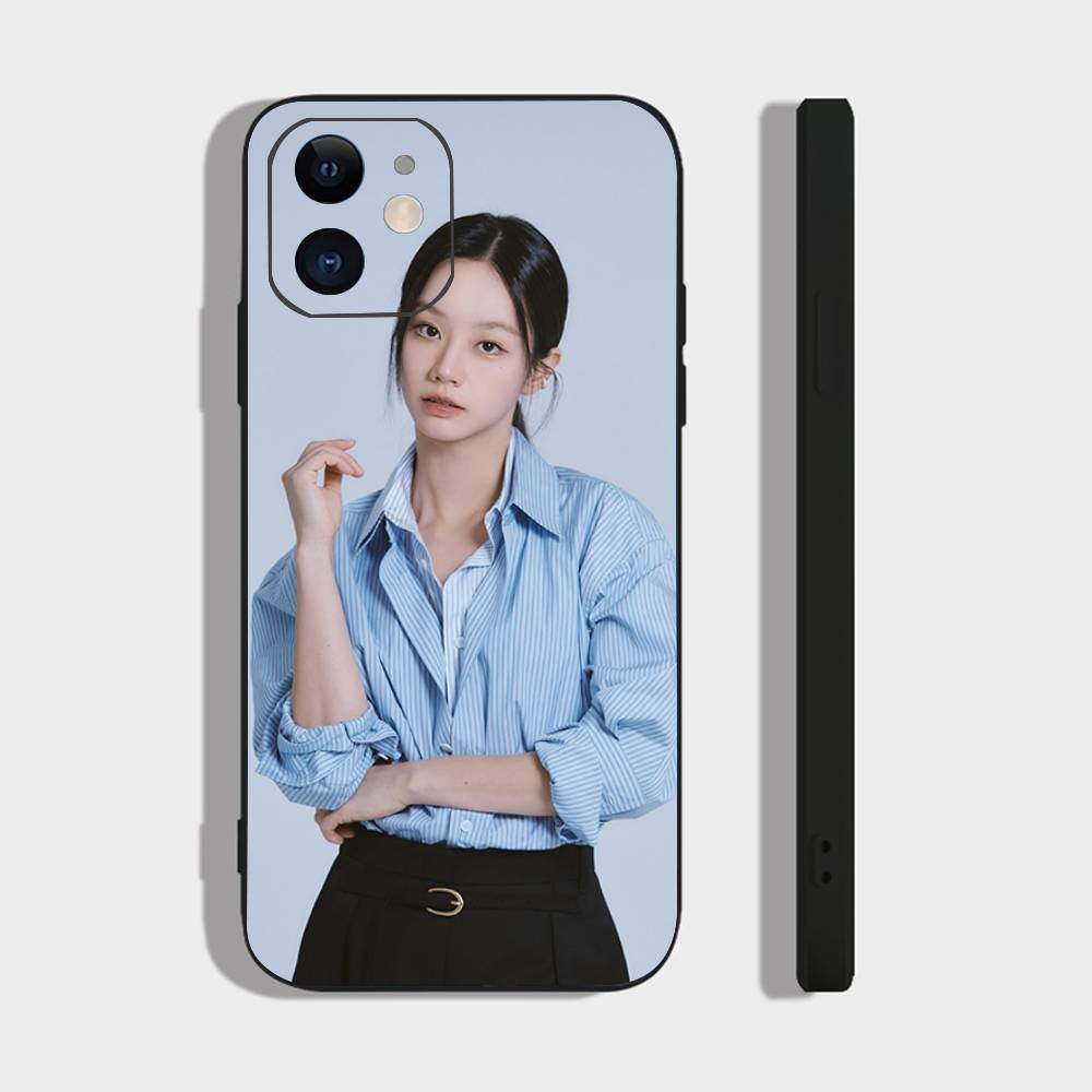 Korean Singer And Actor Lee Hyeri Phone Case For IPhone 17 Air 16 15 14 13 Pro Max 11 12 Black Silicone Cover