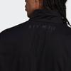 Adidas Originals R.Y.V. Cotton Twill Training Jacket with Stand-Up Collar and Zip Men Jacket Black H11457