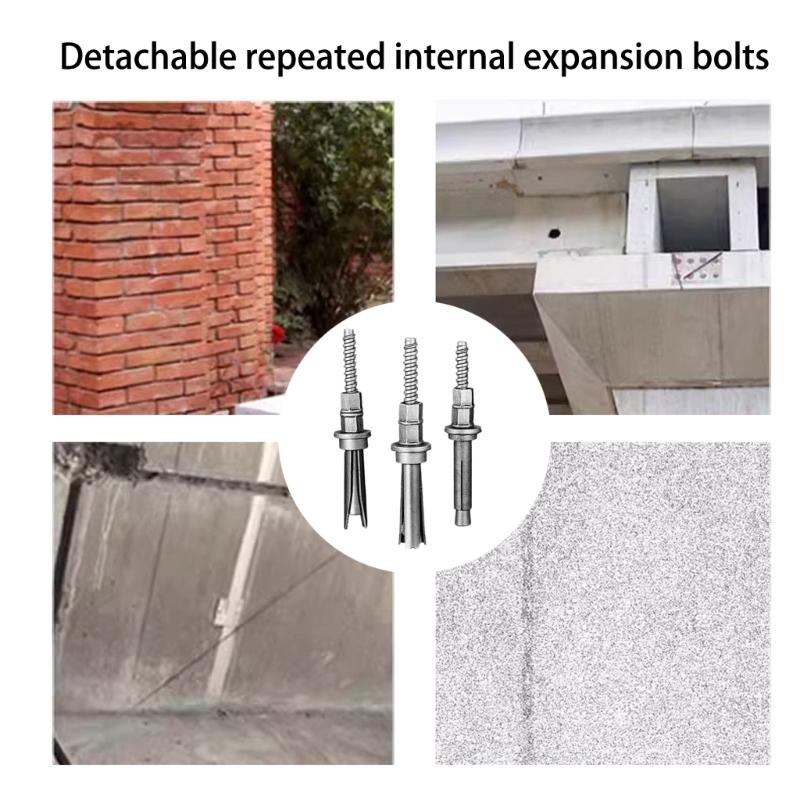 High Strength Removable Anchors for  Cores Drilling Applications Quick Installation Sturdy Carbon Steel