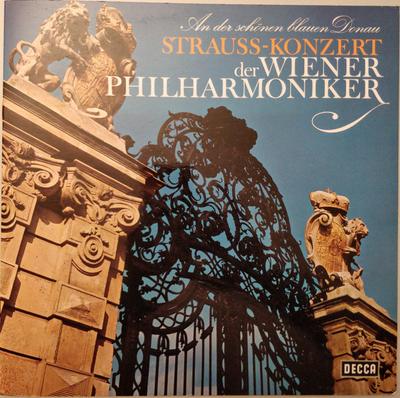 LP Record JOHANN STRAUSS JR. - WIENER PHILHAR - An Der Schonen Blauen Donau - Strau SX21178M Decca 1968 Germany Classical Used