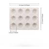 Silica gel 12 even cake mold chocolate mold baking cake lace small Mu Si baking tray baking tools