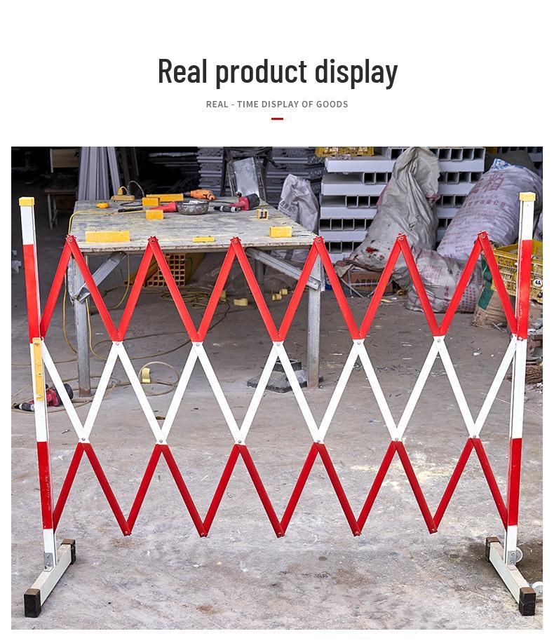 Foldable Electric Telescopic Guardrail: Insulated FRP Barrier for Electrician Safety