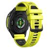 22mm silikonový řemínek pro Garmin Forerunner 970 965 955 Solar 945 935 745 Dvoubarevný sportovní řemínek náramek doplňky