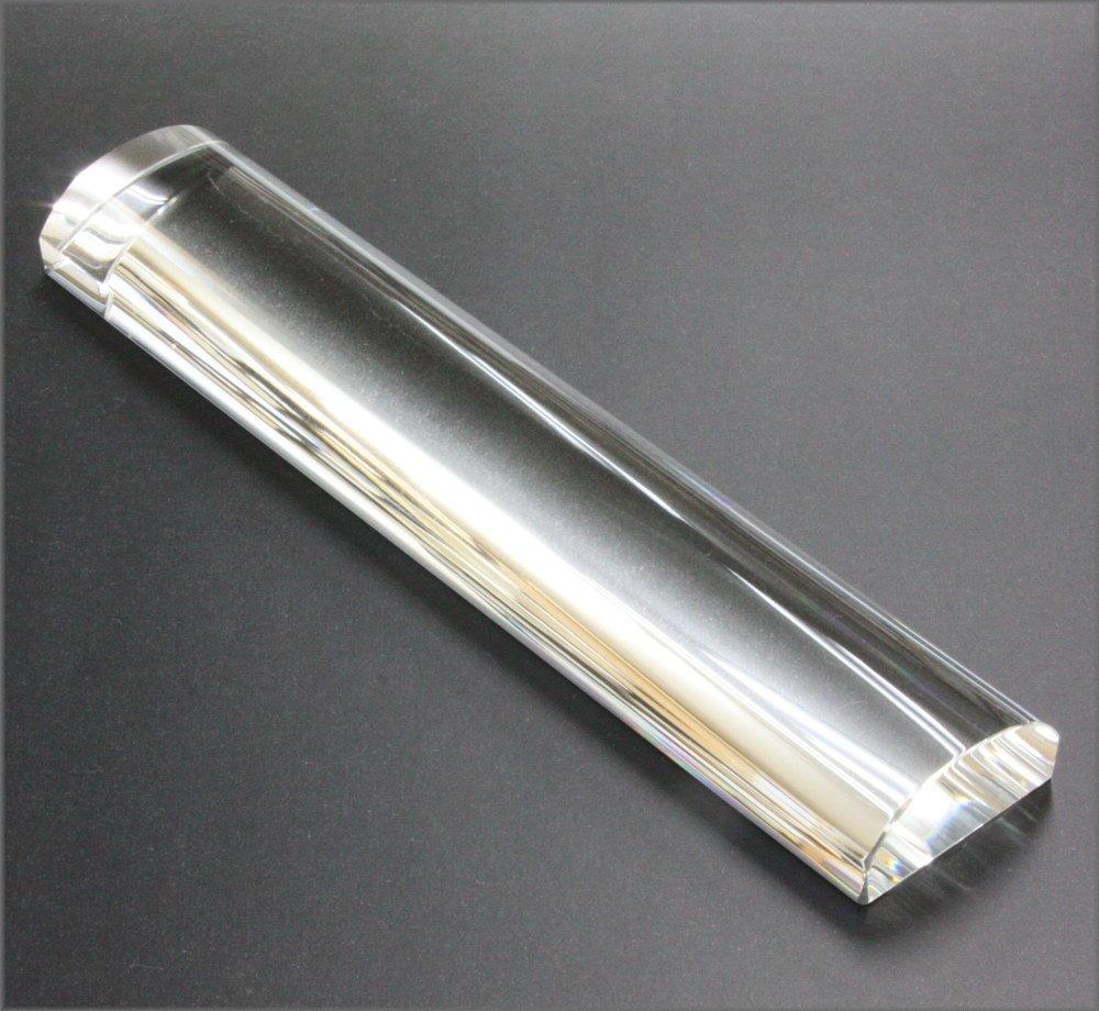 Kobaido Crystal Kamaboko 4x2x21cm Paperweight, Shape, 370g,