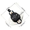 Recessed Mount Temperature Regulator Device 80314 F120 Suitable for Wood Stove Heaters Low Limit Control Mechanism