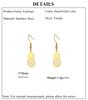 Cazador Cute Pineapple Stud Earrings for Women Stainless Steel Dangle Earrings 2026 Trend Jewelry Party Birthday Gift New