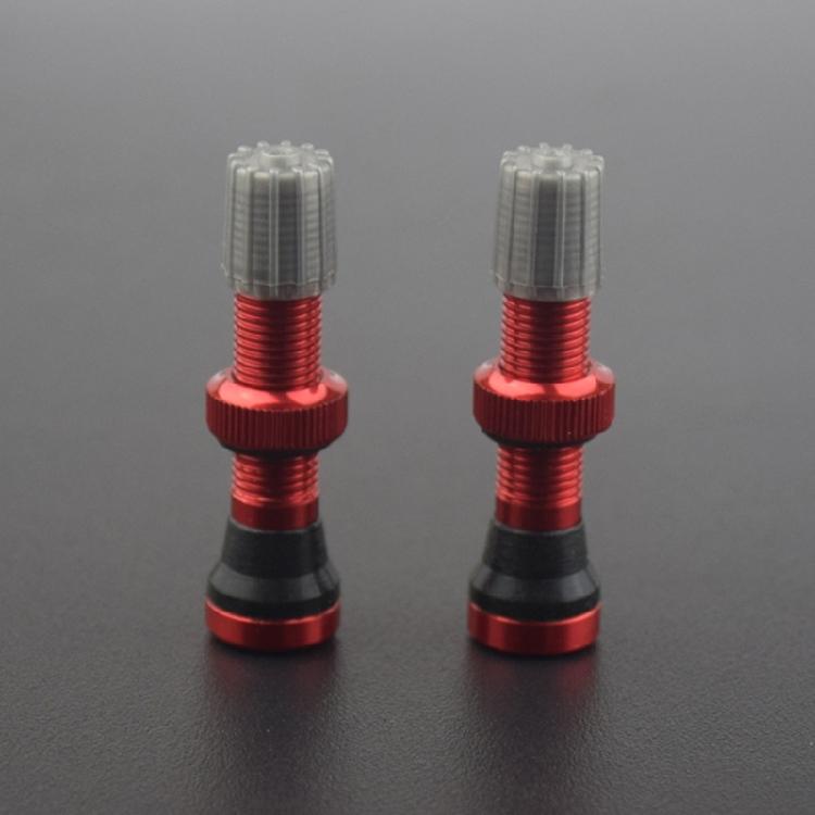 Easy To Install Aluminum Vacuum Valves Nozzle For Tubeless Bicycles Tires, Aluminum Bikes Valves For Cycling Enthusiasts
