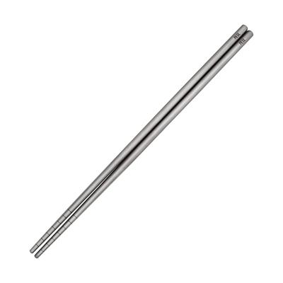 Carimee Titanium Chopsticks Hollow Ideal for and Business with Storage Suitable for and One - Non-slip, Unpainted, Structure, Lightweight, Durable,