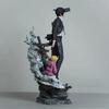 Anime Chainsaw Man Aki Hayakawa Teufelsensäge-Mann Teufelsgewehr-Form Figur Sammlerstück PVC Modell Statue Schreibtischverzierung Geschenk für Erwachsene Anime-Fans
