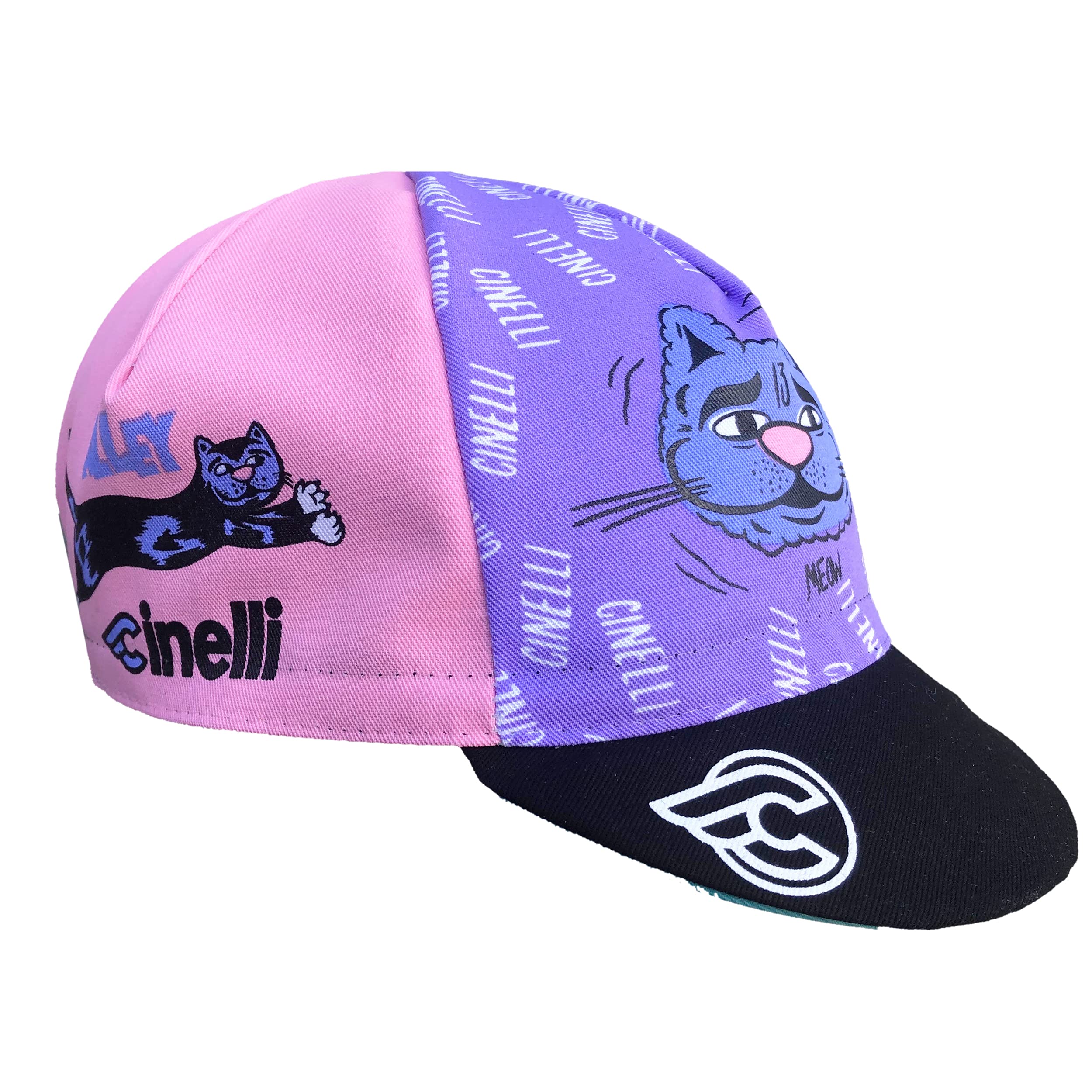 

Cinelli Bicycle Road Bike Cycling Wear Hat Cap STEVIE GEE ALLEY CAT CAP C00SG4