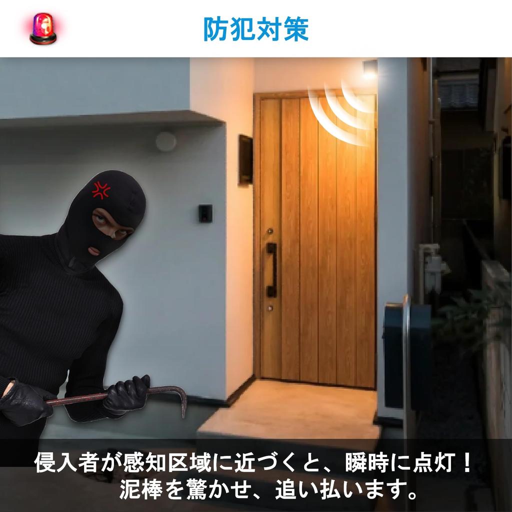 ORALUCE LED Light Bulb, E26 Base, Motion Sensor, Reflector Lamp Type, 60W Equivalent, Daylight White, 5000K, 6W, 600lm, Automatic OnOff, Light