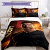 Ronaldo's Iconic Number Seven Bedding Set, Breathable Duvet Cover with Pillowcases, Soft Bed Linen for Bedroom Home Decoration, Perfect Festival Birth