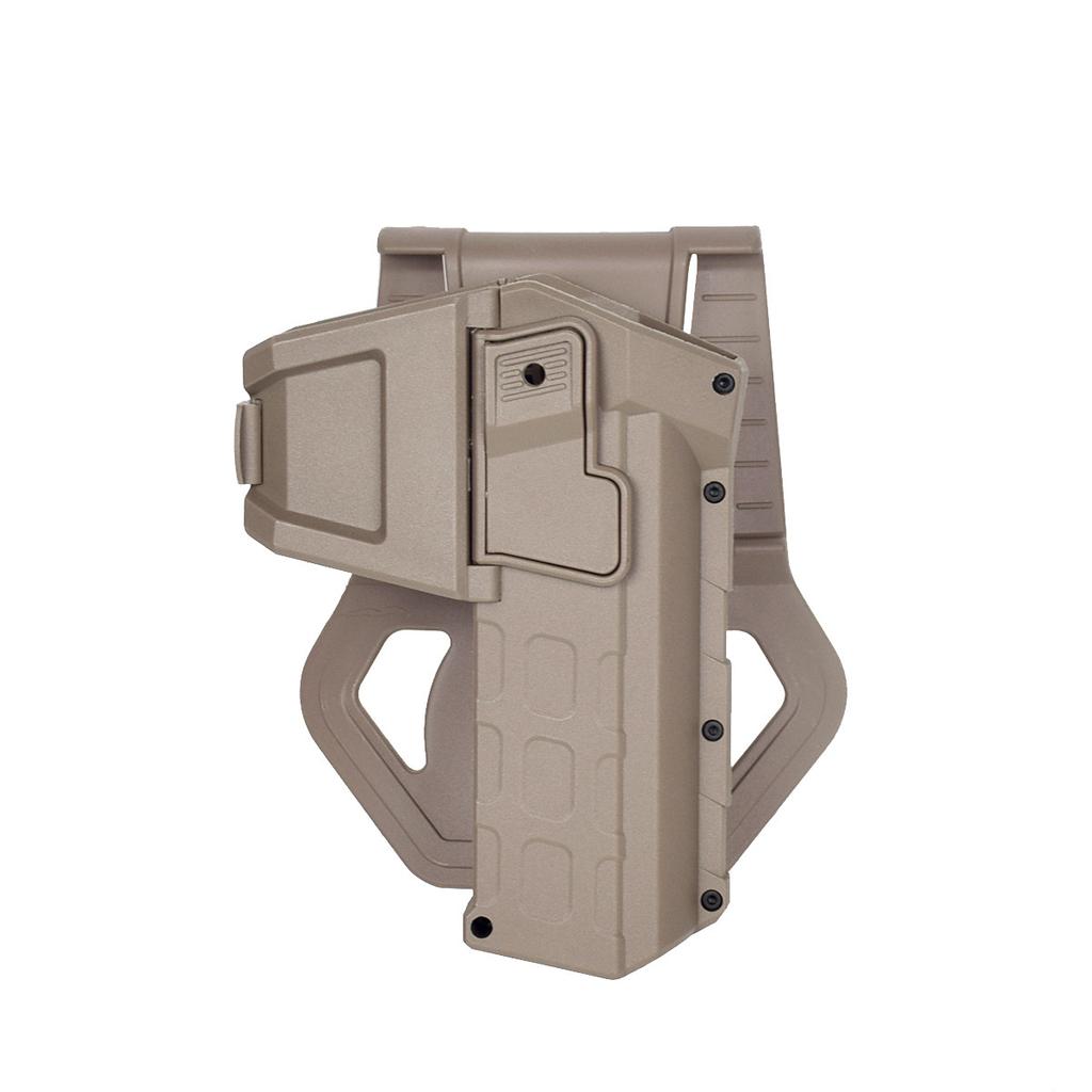 Taktisches Glock 17 18 19 Bewegliches Pistolenholster IR Laser Taschenlampe Montiert Airsoft Colt G17 Verriegelung Waffe Waffenlicht X300