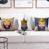 M-Michael W-Willis Heard Cushion Cover Best Home Office Coffee Pillow Sofa Printing Decoration Room Shop Car Nordic Simplicity