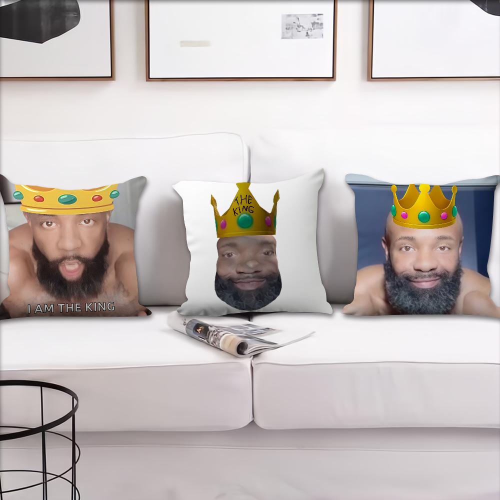 M-Michael W-Willis Heard Cushion Cover Best Home Office Coffee Pillow Sofa Printing Decoration Room Shop Car Nordic Simplicity