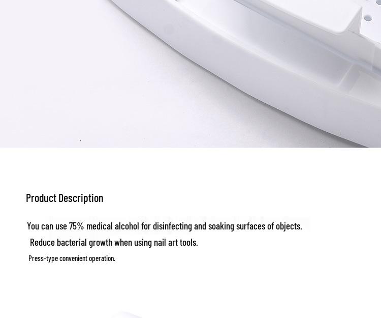 Nail and Eyelash Sterilization and Cleaning Box