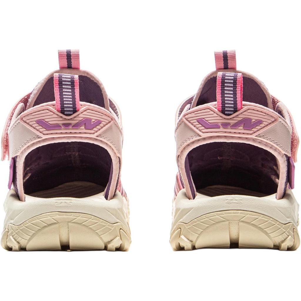 Li Ning Kids Comfortable Soft Non-Slip Wear-Resistant Low-Top Sandals Kids sandals Purple YKUV014-2