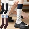 Stockings Japanese Style Fashion Polka Dot Cotton Long Socks Korean Style Color Matching Sweet Girls Knee Socks Women Long Socks