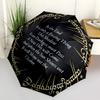 1pc Lord of the Rings Automatic Open/Close Umbrella, Christmas Gift for Men Women, Daily Travel Outdoor Use yy251101202