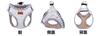 Aiminto Denim Dog Harness Leash Highly Breathable Mesh Reflective Material On Harness Chest For Small Dogs and Leash Set Size Chest Size & Set,