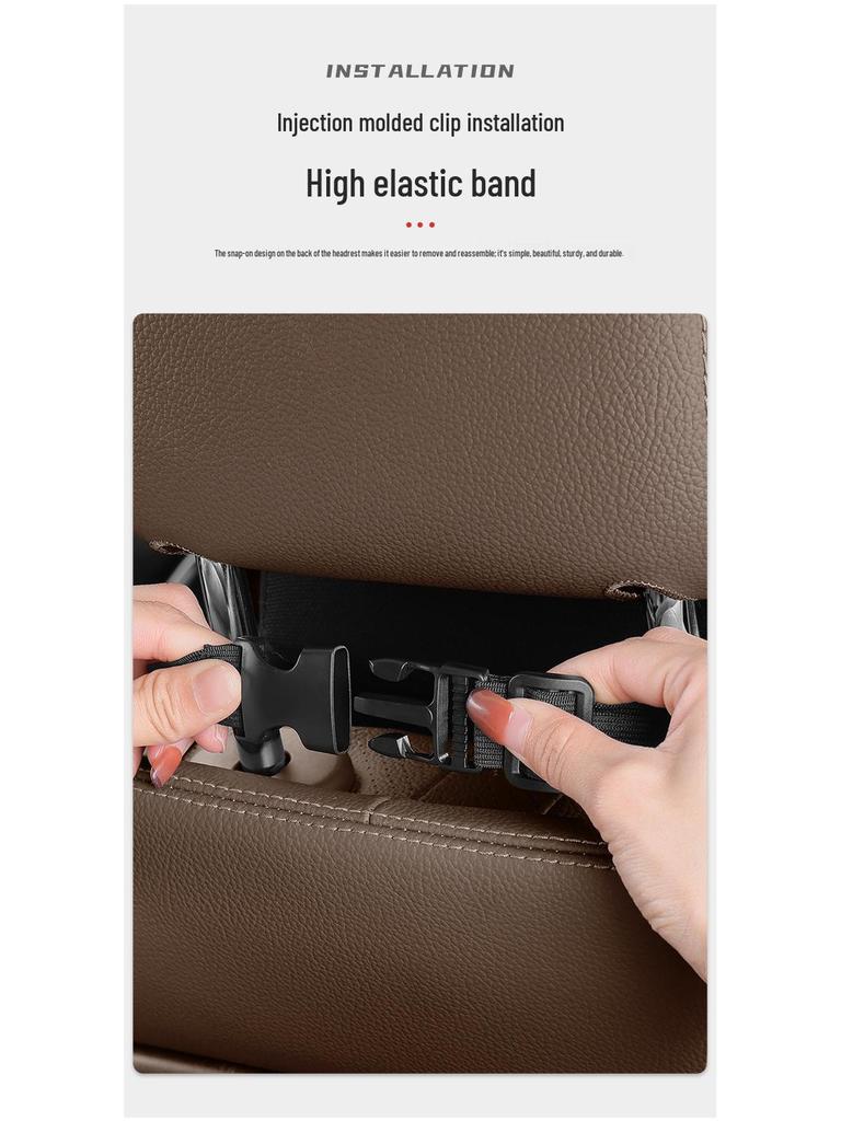 Crown Land Cruiser Headrest & Lumbar Support Cushions for 12th-14th Gen