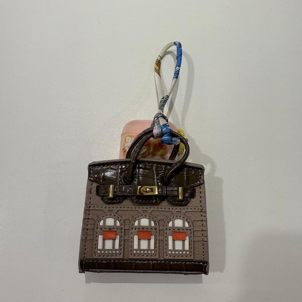 Mini Platinum House Pendant Cute Live Blind Box Pairing Pendant Car Key Pendant Headphone Bag Coin Purse
