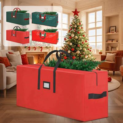 Christmas Tree Storage Bag with Reinforced Handle Heavy Duty Tree Bag Foldable Christmas Tree Packaging Bag Holiday Essentials
