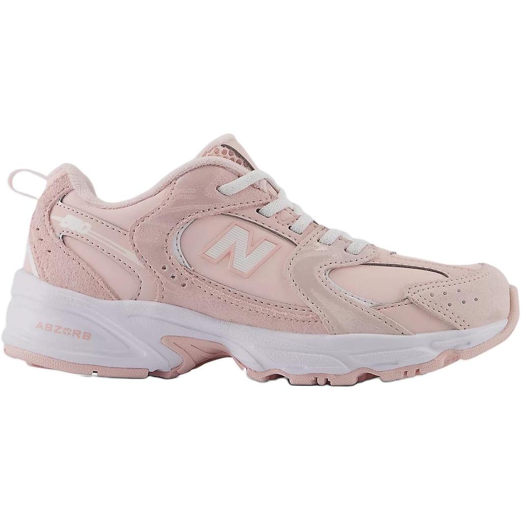 New Balance NB 530 Comfortable Sports Shock Absorbing Breathable Low Top Running Shoes Kids Sneaker Pink White PZ530KF