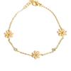 Simple Premium Daisy Titanium Steel Sunflower Bracelet Fashion Versatile Delicate Bangle Non Fading