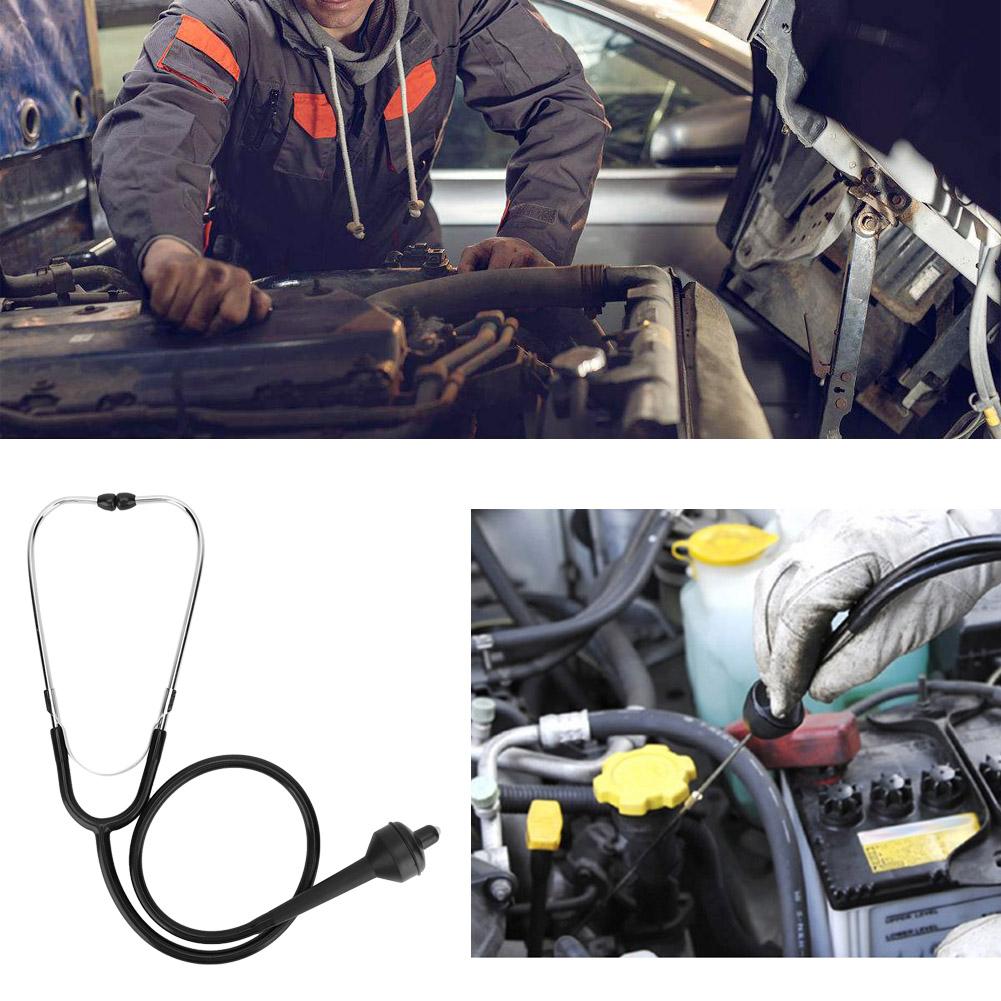 Car Engine Cylinder Stethoscope Auto Mechanics Engine Tester Hearing Tool