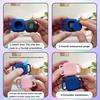 2 PCS Silicone Case for Tile Mate 2025 2025 Silicone Sleeve Case Protective Cover Sleeve Sturdy Secure Tag Holder for Dog Collar