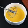 25cm Egg Beater Hand Mixer Semi-automatic Egg Stirrer Stainless Steel Egg Tools Whisk Stirrer Mixing Press Rotary Cream Utensils