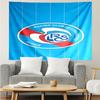 Racing Club Strasbourg Crest Tapestry, Unique Design Tapestry, Suitable for Bedroom,Livingroom, Playroom,Heartwarming Fan Holiday Gifts
