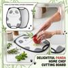 Creative Cute Panda Design Household Chopping Board Kitchen Use Fruit Cutting Board Durable Non-Toxic Material Safe for Food Preparation
