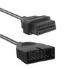 Universal Car Diagnostic Cable 12pin To OBD1/OBD2 Interface Converter Cable Reliable Solution for Car Repair Durable