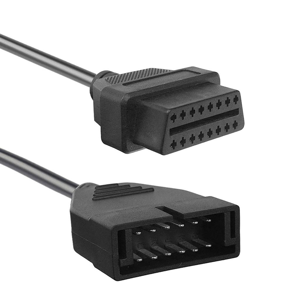 Universal Car Diagnostic Cable 12pin To OBD1/OBD2 Interface Converter Cable Reliable Solution for Car Repair Durable