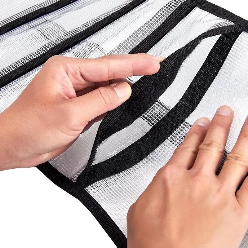 1 Stück Faltbare Angellocktaschen Pvc Angelzubehör Aufbewahrungskoffer Transport Große Kapazität Tackle-Taschen Zuhause Wandern Gartenarbeit
