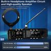 Full-Band V4 ATS DSP Mini Radio 1.9inch IPS Screen ALL Band FM AM SSB LSB USB Receiver Built-In Hi-Z Headphone Amplifier Circuit