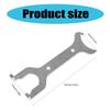 Adjustable Rear Shock Spanner Wrench Iron Construct Motorcycle Suspension Tuning Accessory Iron Spanner Wrench for Bikes