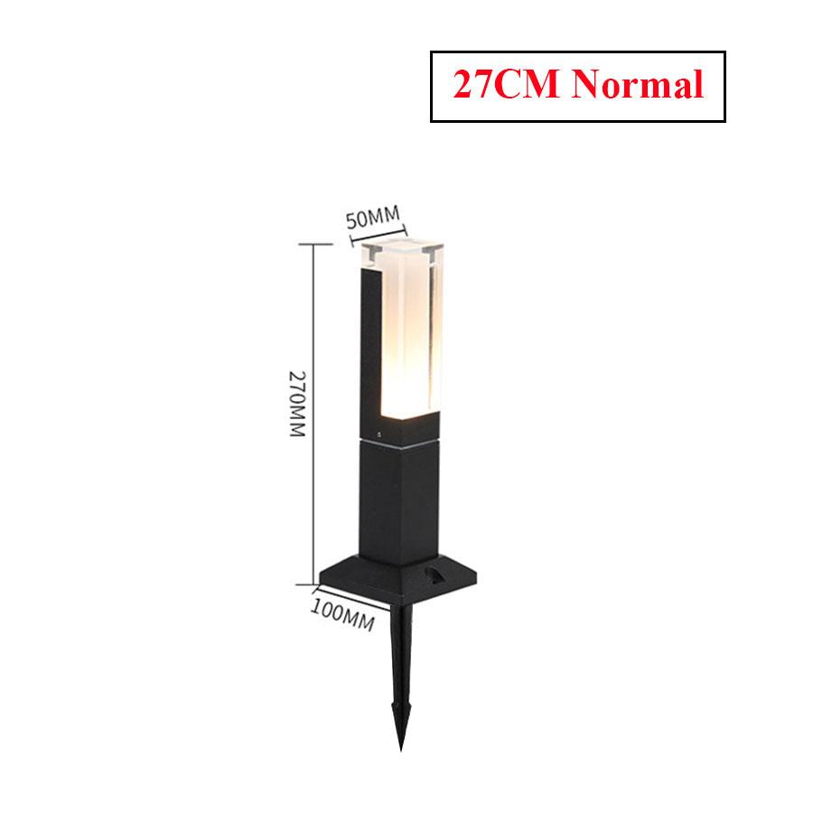Acryl PIR Bewegungssensor LED Pollerleuchte Außen Garten Landschaft Säulenleuchte IP65 Wasserdicht Garten Straßen Pollerleuchte