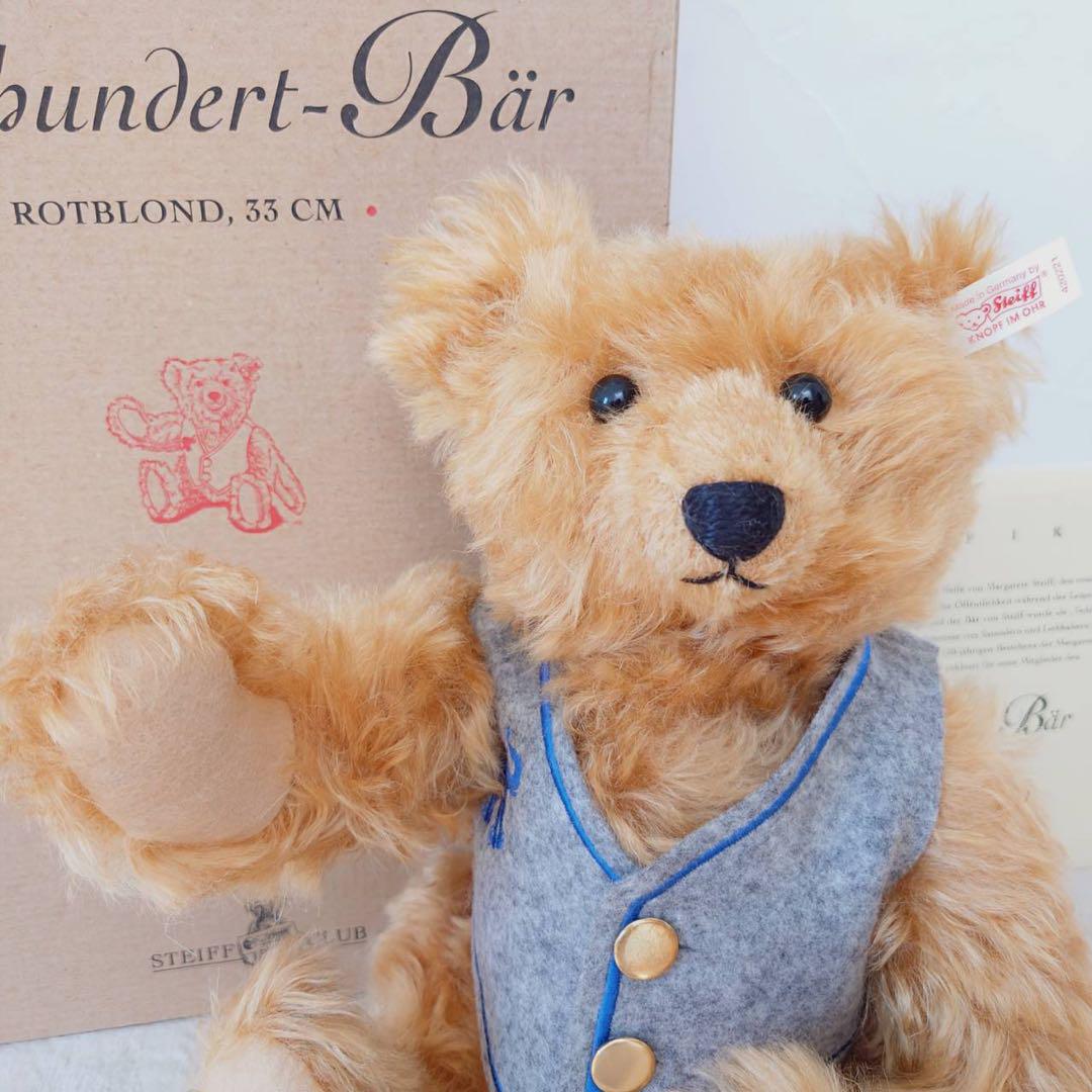 

[USED] Limited Edition Steiff Club Edition Century Teddy Bear